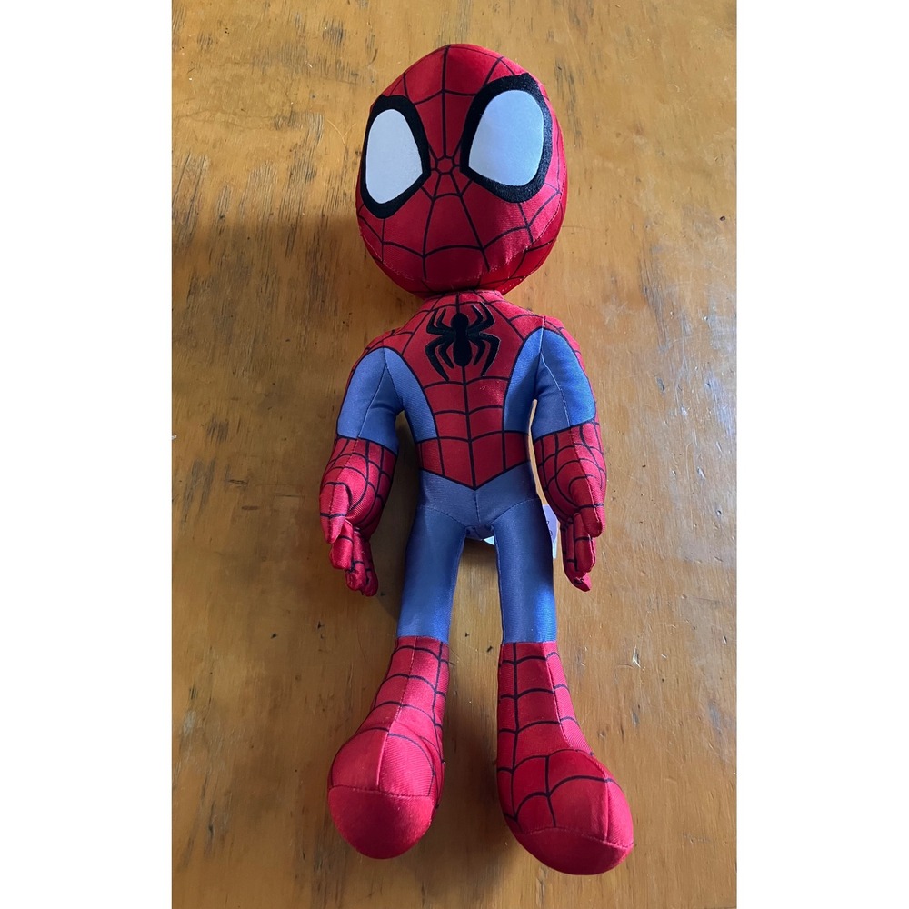 Marvel Plush Spider-Man Talking 9 Inch Spidey Friends Jazwares Talks